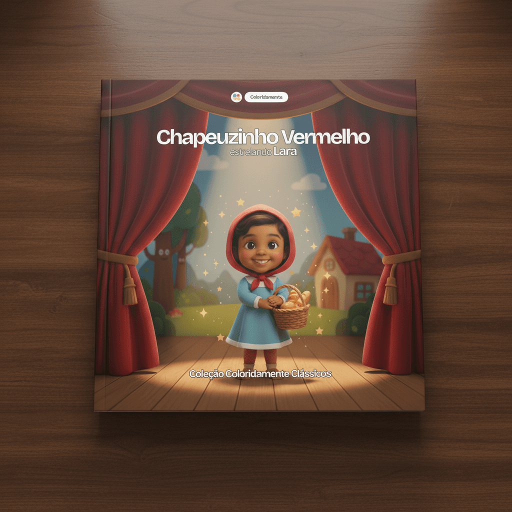 Preview do Livro Personalizado Coloridamente