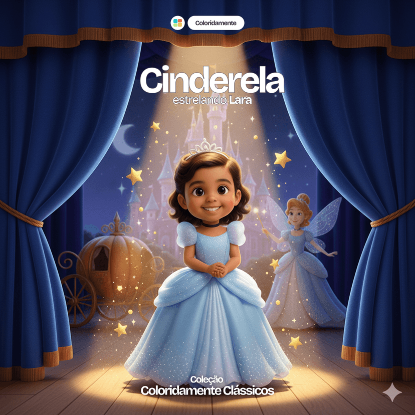 Cinderela - Coleção Coloridamente Clássicos